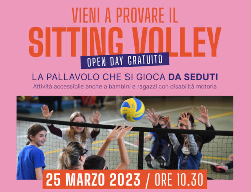 Open day Real Eyes Sport. Sabato 25/3 sitting volley a Segrate
