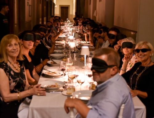 Luce benefica nella cena al buio di Parma Quality Restaurant